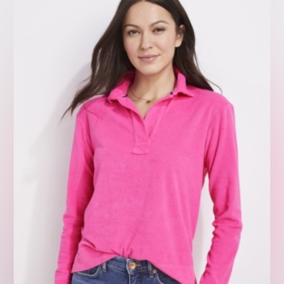 Vineyard Vines Bright Pink Pullover - Picture 1 of 4